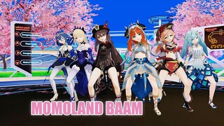 Hu Tao Dance "MOMOLAND" _ BAAM | Genshin Impact [MMD]