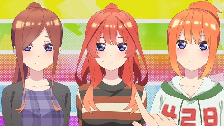 [The Quintessential Quintuplets] Season 2, the super nice op "Shape of Fives", I've looped it hundreds of times~