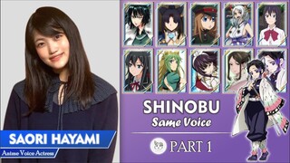 [SUB INDO] | Saori Hayami Anime Voice Actress | 早見 沙織 | Part 1