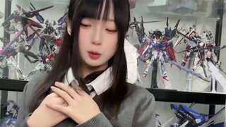 Saya mendengar bahwa Gundam lebih penting daripada wanita