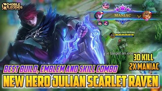 Julian Mobile Legends , Next New Hero Julian Maniac Gameplay - Mobile Legends Bang Bang