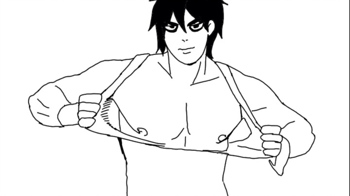 [Wu Liuqi | แอนิเมชั่นวาดด้วยมือ] เมื่อหัวหน้าดื่มผงสร้างกล้ามเนื้อทองคำของ Shi Gengguo
