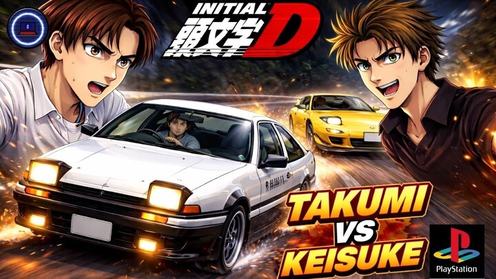 DETIK-DETIK AE 86 NGASIH ASEP KE RX 7 - CINEMATIC MODE