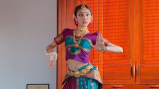 [Bharata Dance] Praise the God of Fortune, the extremely low weight controls the powerful Bharata, l