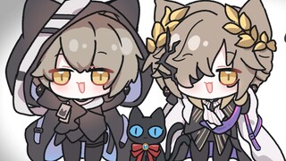 【明日方舟】不小心误入博士房间的傀影喵～