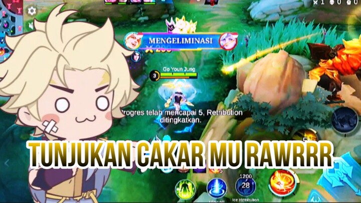 TUNJUKKAN CAKAR MU RAWRRR