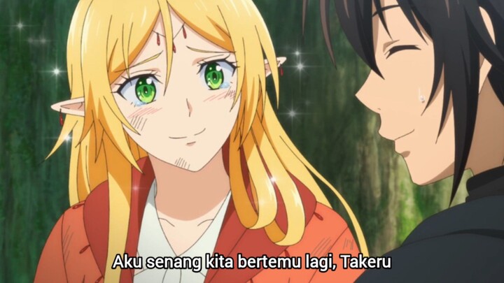 Sozai Seishuka no Isekai Episode 5 - Takeru Bertemu Wanita Elf Lagi