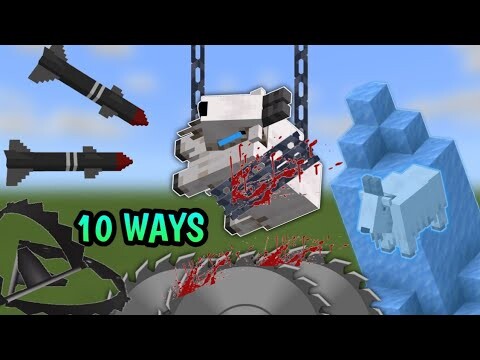 10 Ways To Torture Goat In Minecraft