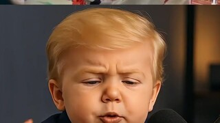 Trump AI baby viral