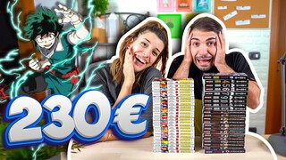 SPENDO 230€ per 50 MANGA - SORPRESA a Mirko 🤩