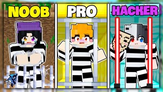 Siro Thử Thách Xây Nhà Tù Noob, Pro Và Hacker Trong Minecraft