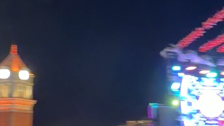 Fireworks in phu Quoc