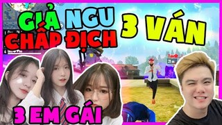 Free Fire:  Cow TV Giả Ngu Chấp Địch 3 Ván Gánh Gái Xinh Huyền Thoại Tử Chiến 100 Sao