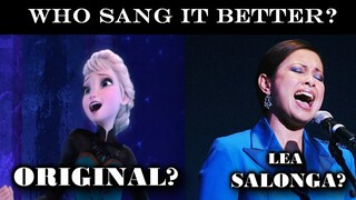 Lea Salonga VS Original Singers - Disney SONG Battle