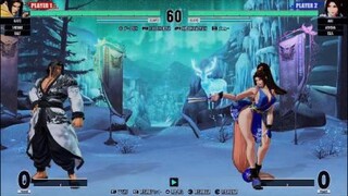 KOF15　チャンピオンvsチャンピオン　美しく強い…不知火舞