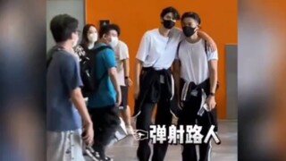 I'm ship-crazed! It's the real-life couple # Zhong Ni # Karina