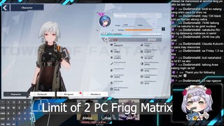 Bygone Phantasm A0 Frigg  A1 Tsubasa A3 Meryl Limits of 2 PC Frigg Matrix vs 4PC Matrix