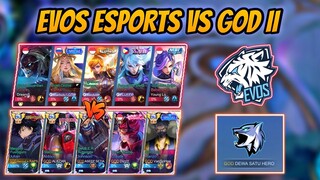 EVOS ESPORTS VS GOD DIVISI 2 XIXIXI