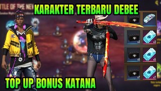 FREE FIRE!! BOCORAN SKIN KATANA LOBBY, TOP UP BONUS, MISI CALL BACK FF