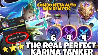 COMBO SIMPLE AUTO WIN DI MYTIC - HYPER KARINA SWORDMAN = KARINA TANKER! MAGIC CHESS