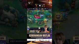 Falcon Esports menangkan match #KnockoutStageM6 #M6nyalaIndonesia #GreaterThanEver #MLBBM6 #M6