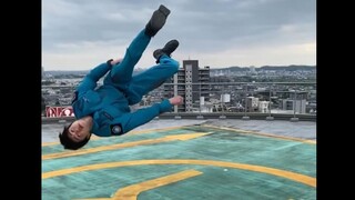 [Ultraman Blazer] Team member Taishin (Kajiwara Sa) performed fiercely to celebrate the release of t