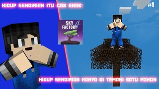 Hidup Sendirian Di atas langit - SkyFactory #01