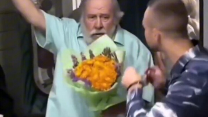 The first bouquet of flowers a man receives is at his funeral...