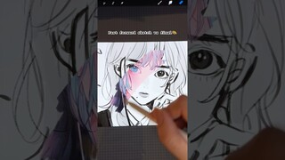 Sketch vs final (art for fast forward cover✨)