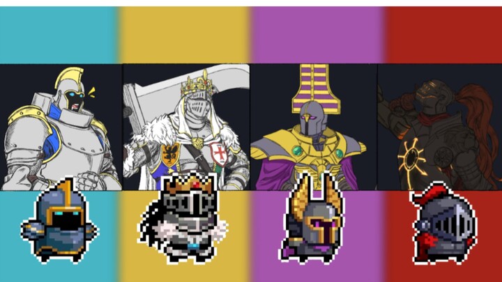 【元气骑士】四骑士的Joyride meme