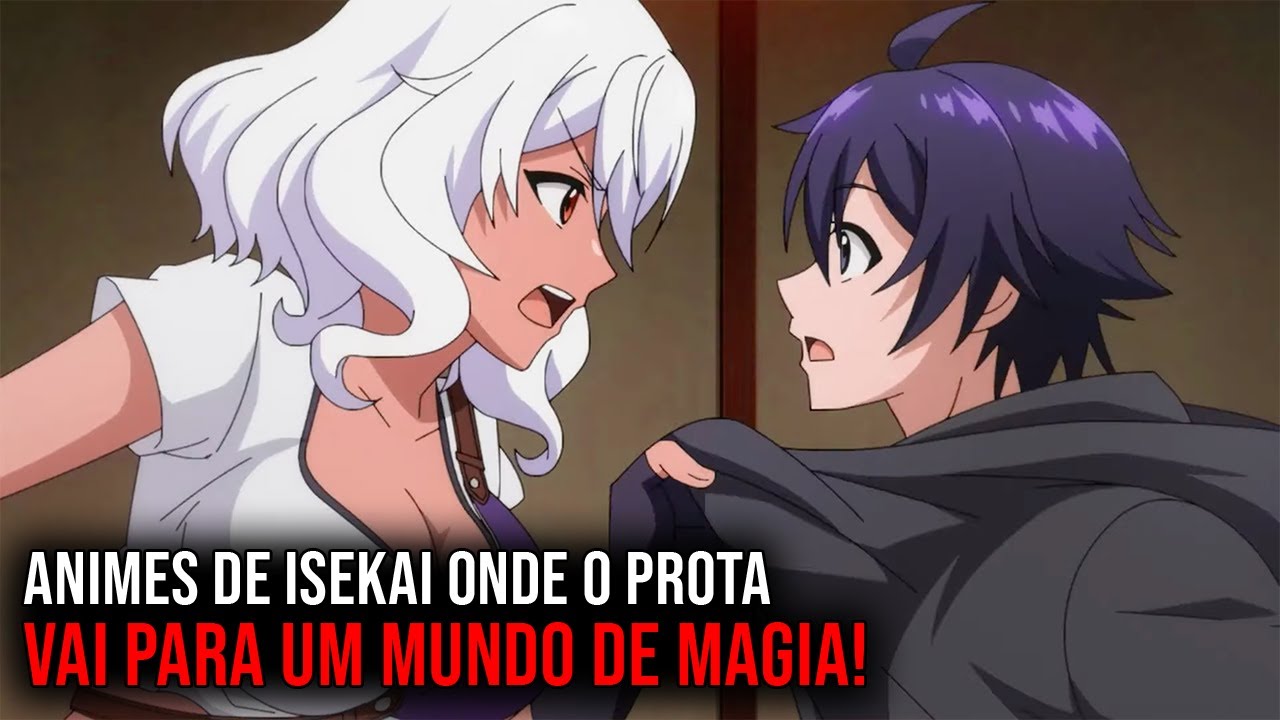 20 MELHORES ANIMES isekai DUBLADOS onde o Protagonista é Overpower 🇧🇷 