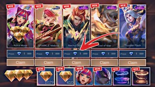 NEW BIG EVENT 2024! GET YOUR EPIC SKIN AND EPIC RECALLS FOR ONLY 1 DIAMONDS + PROMO DIAMONDS! | MLBB