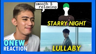 REACTION to ONEW - STARRY NIGHT & LULLABY (with Lee JinAh & Rocoberry) SM Station Collaboration