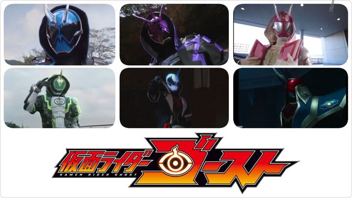 Kamen Rider Ghost All Rider Henshin and All Rider Form Chapter 02
