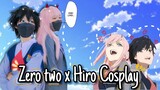 Darling in the franxx - Zero Two x Hiro Couple Cosplay