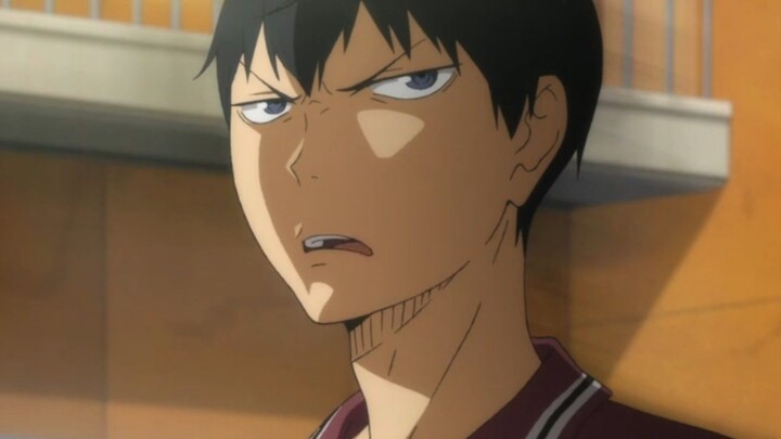 Menggambar ekspresi Kageyama yg sedang ngaku ditolak sekolah terkuat