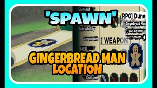 SHINDO LIFE 2 *GINGERBREAD MAN* (SPAWN LOCATION) ROBLOX 2021!