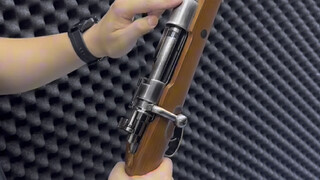 Tungsten steel full metal 98k with spare ammunition storage compartment