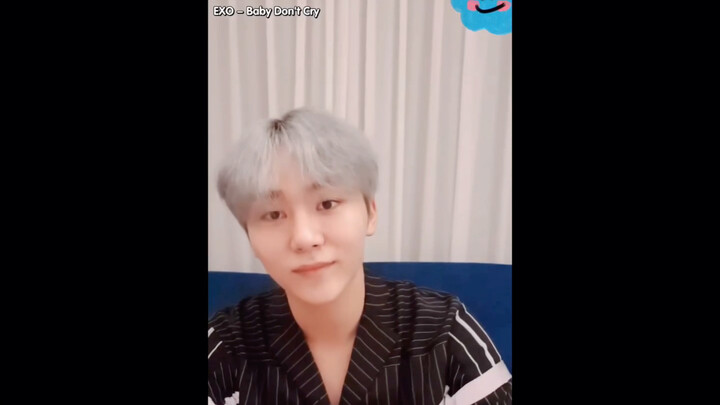 Cover oleh Woo Seong-kwan dari SEVENTEEN untuk lagu EXO “Baby Don’t Cry” dan “Sing For You”