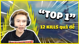 [Garena Free Fire] Mình mốc cân 8 ở công xưởng Top 1 EZ 12 KILL |Thành Mốc