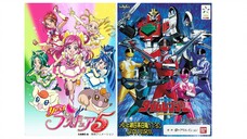 Yes Precure 5 X Mirai Sentai Timeranger OP