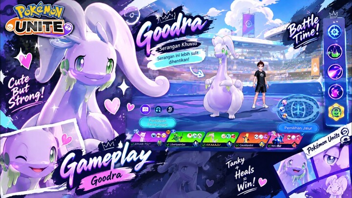 Goodra Game Play Pokémon unit