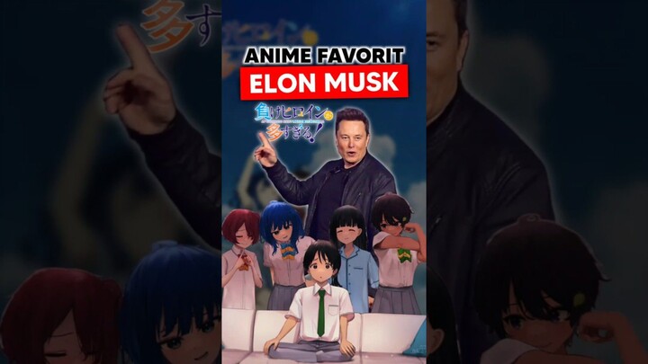 Elon Musk Suka Anime Makeine