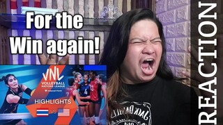 🇹🇭 Thailand vs. 🇺🇸 USA - Highlights Week 2 | Women's VNL 2022 REACTION || Jethology