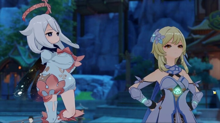 เก็นชินโอมแพกต์ น้องหญิง "หยิ่ง" gif source plot