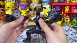 [Pocket Maple] Kumpulkan 13+14 monster mitos hitam dan putih Bandai Pokémon rakitan model koleksi mo