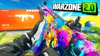 the #1 TAQ-56 CLASS is BROKEN in WARZONE 2.0! (Modern Warfare 2)