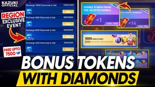 HOW TO GET FREE BONUS DIAMONDS WITH BONUS TOKEN FOR THE DOUBLE 11 EVENT | NEW REGION EXCLUSIVE EVENT