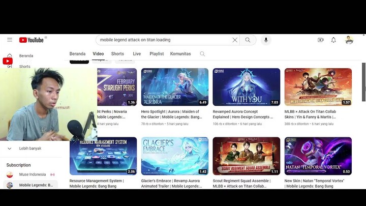 mobile legend x aot trailer