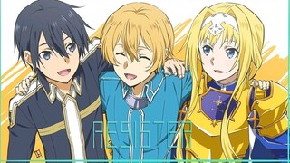 [Sampul Kanton] Sword Art Online Alicization OP2 "RESISTER" (dengan MV buatan sendiri) [雪霏兰兰]